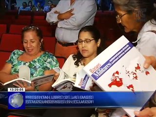Presentan libro de las bases estadounidenses en Ecuador