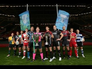 Heineken Cup and Amlin Challenge Cup Season Launch in Cardiff