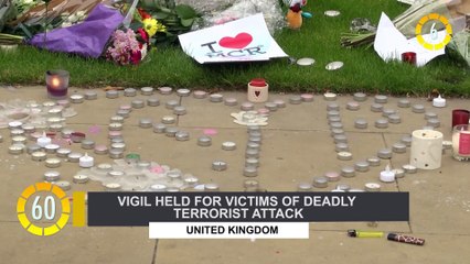 In 60 Seconds: Vigil  For Victims Of Deadly Terrorist Attack In The U.K.