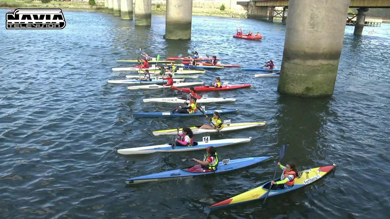Piraguismo Ria de Navia 2017