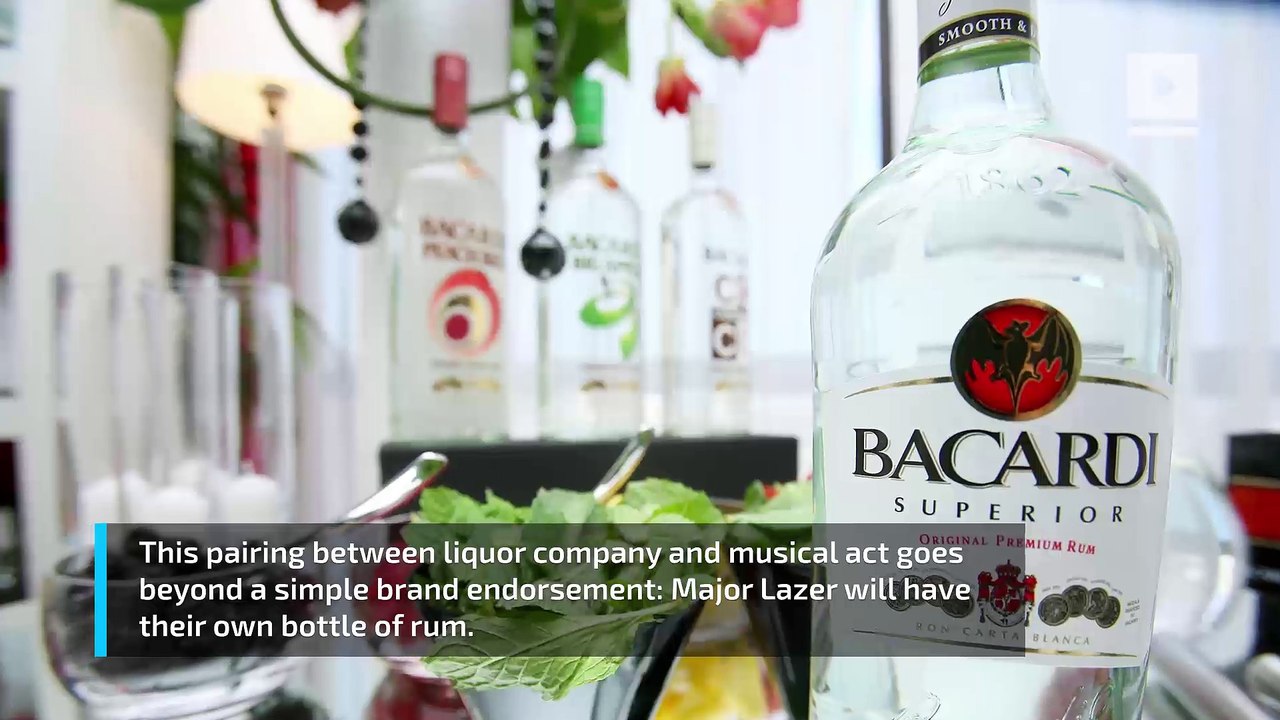 Forget cold water, Major Lazer is jumping into Bacardi Rum