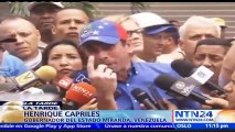“Aplaudo que la Fiscal defienda al Ministerio Público y la Constitución”: Henrique Capriles, gobernador del estado Miran
