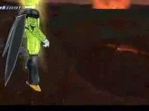 Sparking Meteor Perfect cell vs goku ssj3