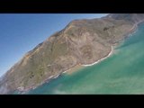 Aerial Footage Shows Landslide That Wiped Out Portion of Pacific Coast Highway