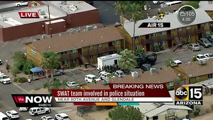 BREAKING: Person barricaded in Glendale apartment