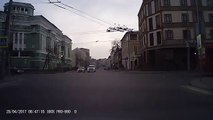 A Terrible Car Crash in Kazan, Russia    DASH CAM FOOTAGE