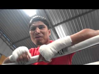 saul neno rodriguez ko artist on the speedbag EsNews Boxing