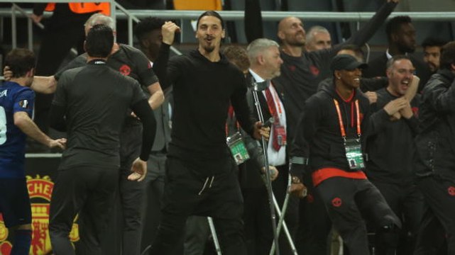 Injured Zlatan played his part in Europa triumph - Mourinho