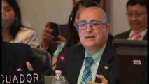 Ecuador no logra que la OEA aborde la crisis de Brasil como la de Venezuela