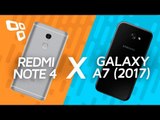 Xiaomi Redmi Note 4 vs. Samsung Galaxy A7 2017: comparativo - TecMundo
