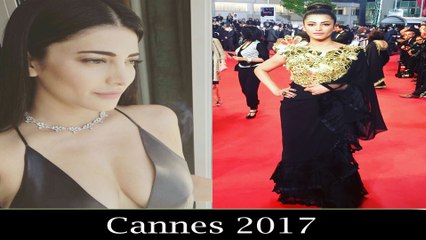 Shruti Haasan Hot & Sizzling At Cannes 2017