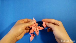 Easy Origami for Kids - Paper Bo r Craft Idea for Ki