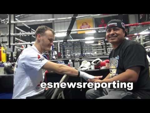 50 Cent vs Billy Dib Beef Robert Garcia Says 50 is right - EsNews Boxing