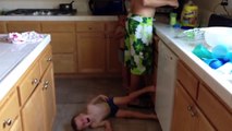 Epic Twin Meltdown - Parents Pretend to Drink Twins Milk-eWCUcscIxtQ