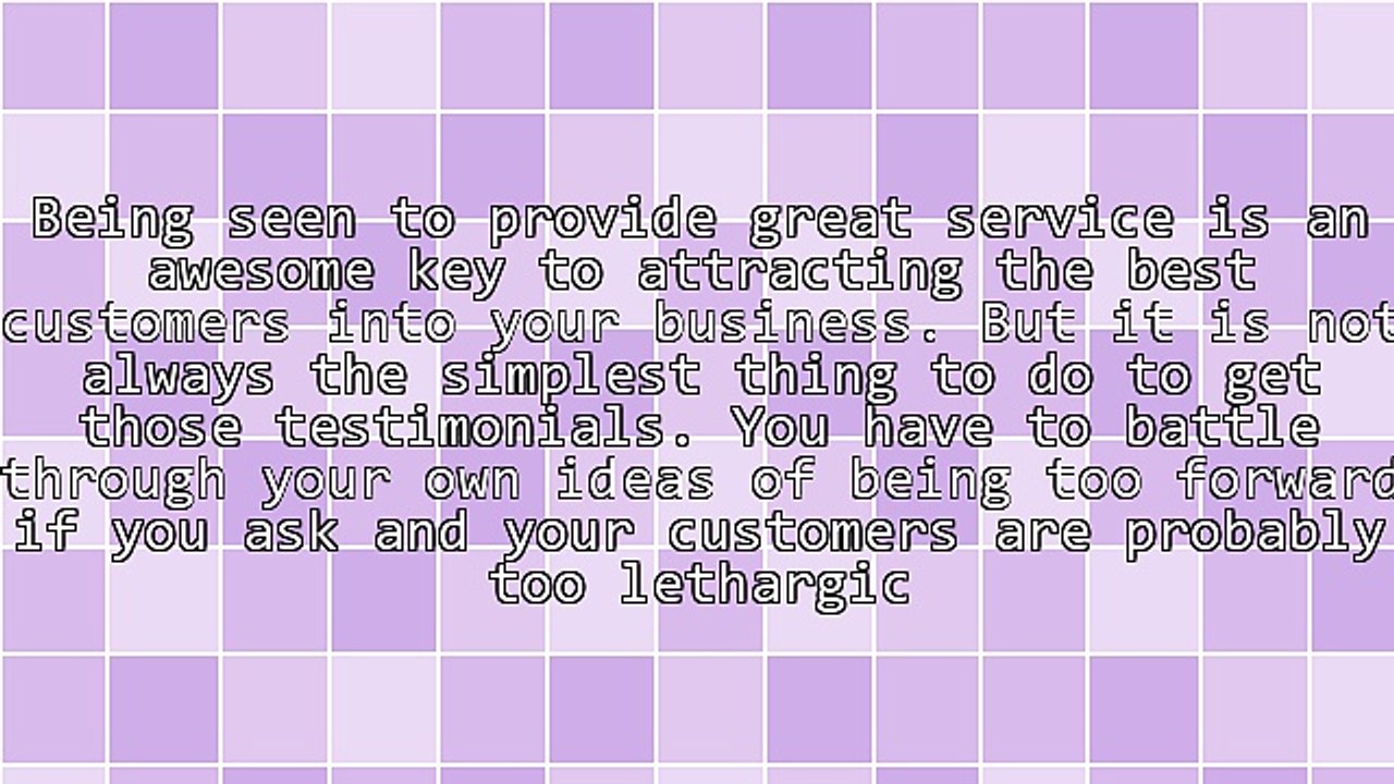 How Do I Get Customer Testimonials?