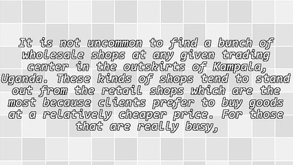 Running a Wholesale Shop to Make a Living