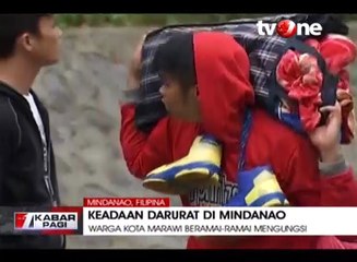 Keadaan Darurat, Warga Marawi Beramai-Ramai Mengungsi
