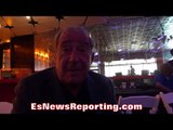 Bob Arum KEEPING Canelo/Khan A SECRET WAS 