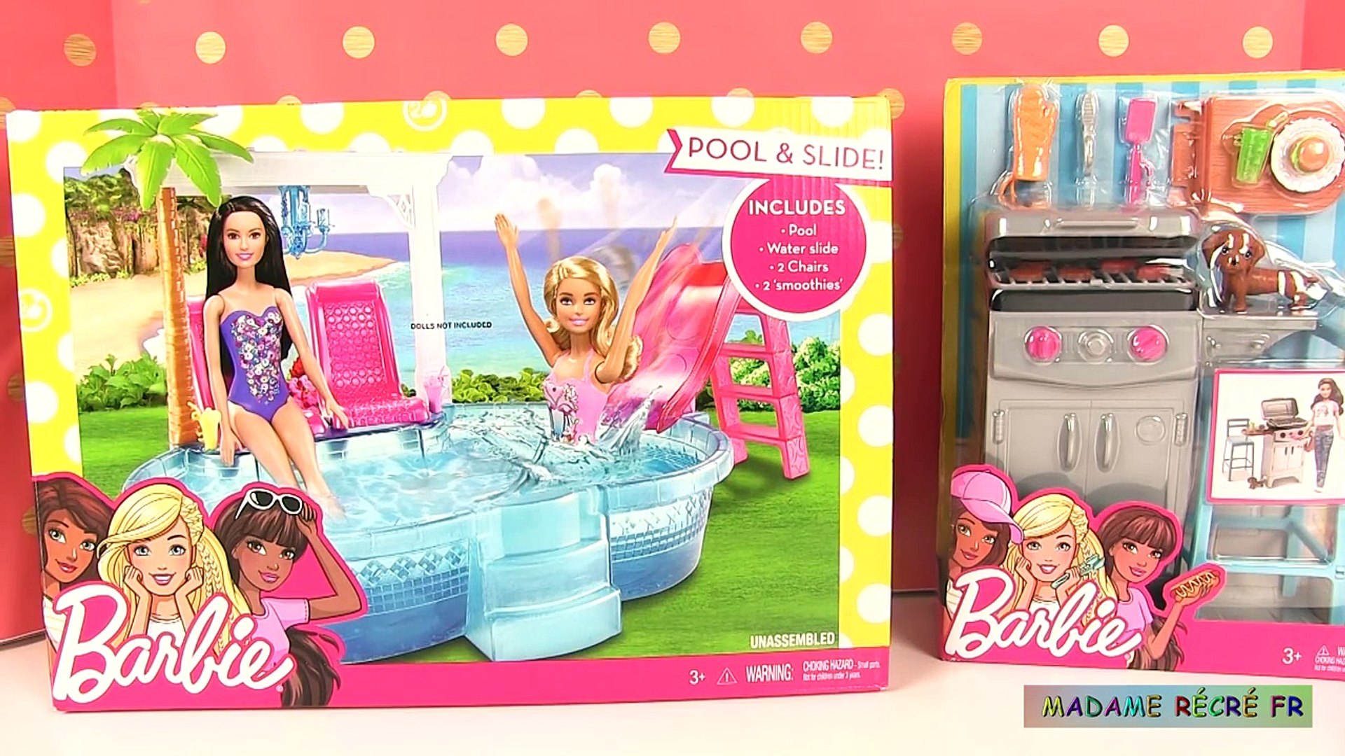 barbie piscine glamour