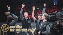 Highlights: G2 Esports vs Team WE - MSI 2017 Semifinals #2