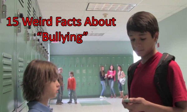 Weird Facts About Bullying || World Weird Facts ||