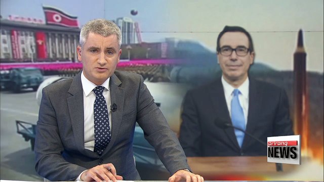 U.S. Treasury Secretary vows more sanctions against Iran, Syria, North Korea