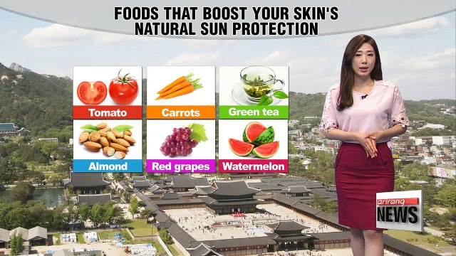 High UV rays, warm and sunny afternoon