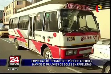 Orión encabeza lista de empresas deudoras de transporte público
