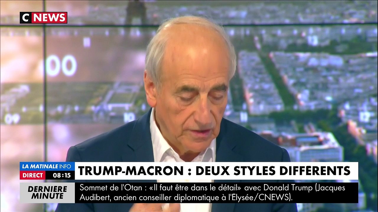 Trump - Macron : deux styles différents