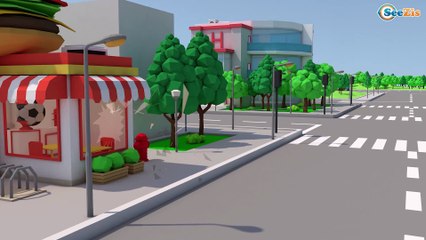 LEARN COLORS Учим цвета with Monster Truck & Cars Машинки in Cartoon 3D Мультик для детей