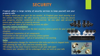 Frog Lock Services New York