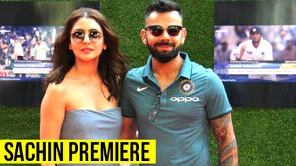 Virat Kohli And Anushka Sharma Arrive Together At Sachin A Billion Dreams Premiere In Mumbai