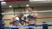 Gallo Gomez BUST UP opponent!!! STOPS him in 2nd round! Last Round promotions card - EsNews Boxing