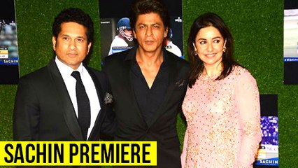 Shahrukh Khan At Sachin A Billion Dreams Premiere In Mumbai