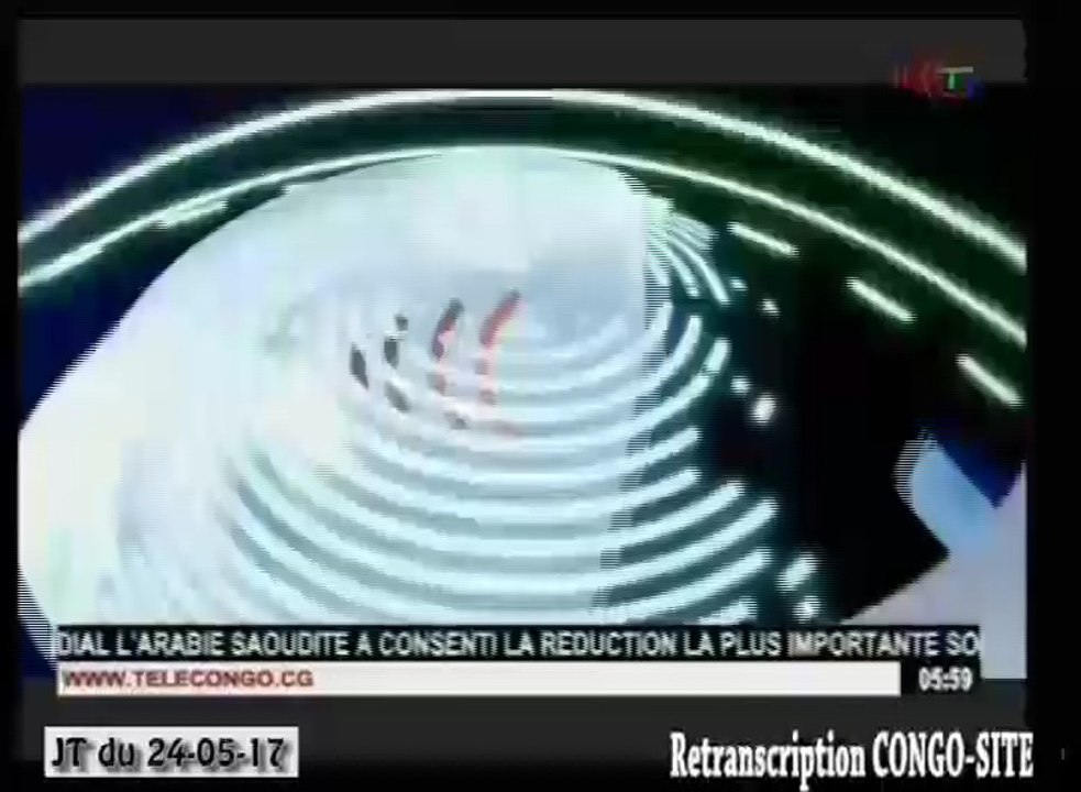 Journal de 20h TVCongo du lundidi 24 mai 2017 -By Congo-Site