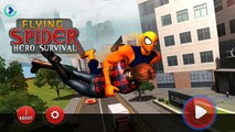 Flying Spider Hero Survival (The Game Storm Studios) Android Gameplay HD | DroidCheat | Android Gameplay HD