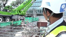 Robot 300 tấn được đưa xuống lòng đất như thế nào - Dự Án đường tàu điện TP HCM