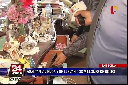 San Borja: delincuentes asaltan vivienda y se llevan más de dos millones de soles
