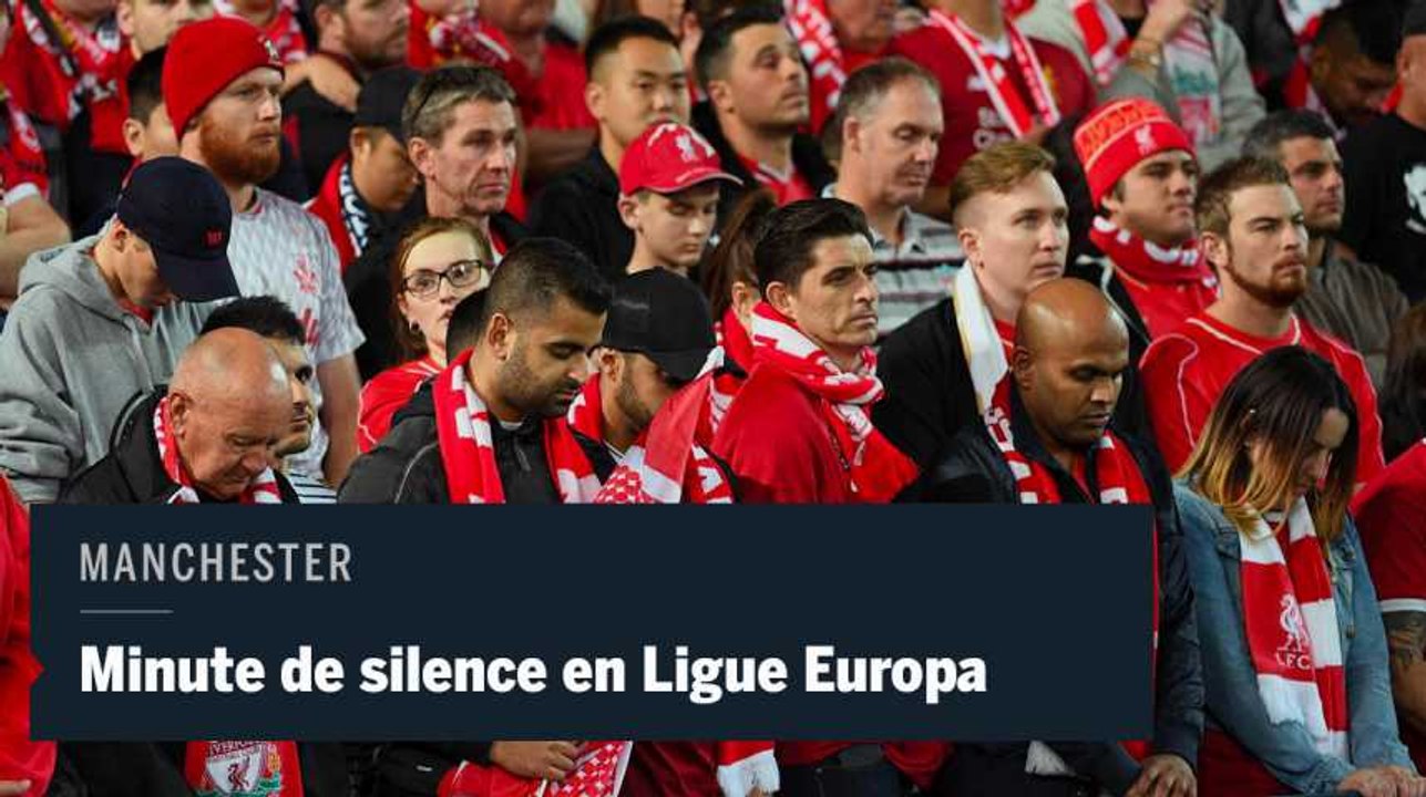 Manchester : une minute de silence et d'applaud...