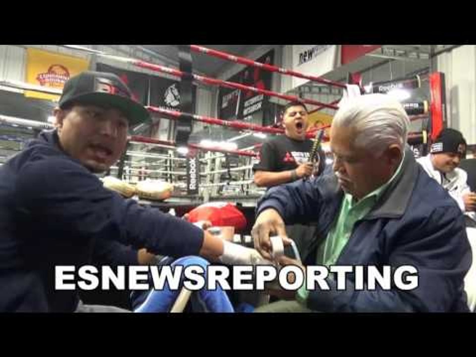 MIEKY GARCIA on training when he has no fight s...