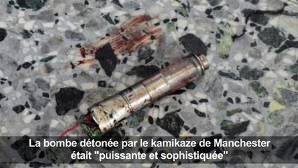 Publication de photos de fragments de la bombe de Manchester