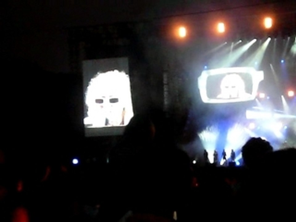 Michel Polnareff au Champs de Mars le 14 juillet 2007