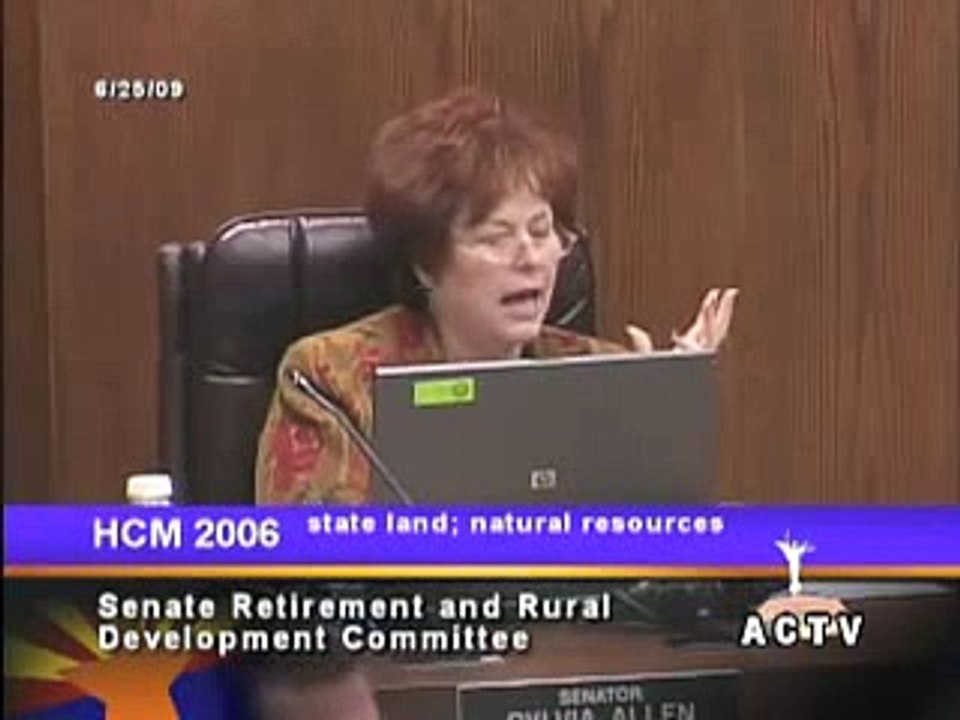 Arizona State Senator Sylvia Allen says Earth is 6,000 years old.