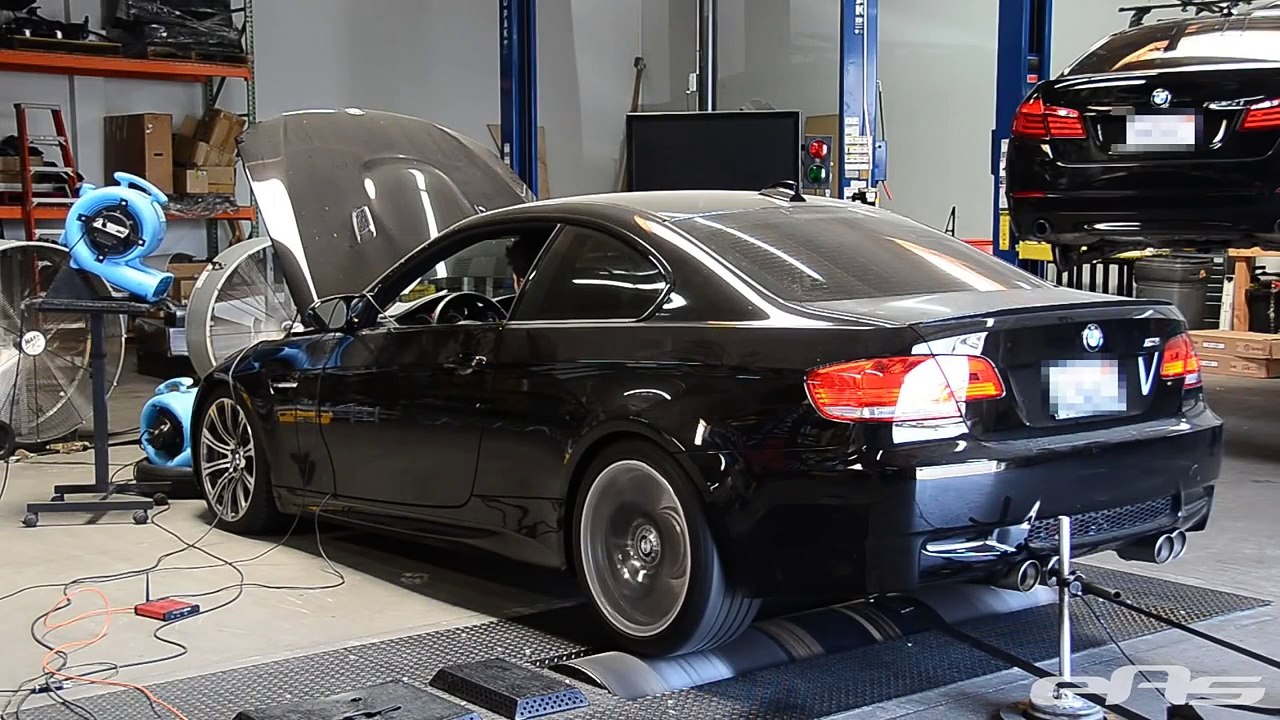 2009 BMW E92 M3 ESS VT2-625 Supercharger & Akrapovic Evolution Dyno