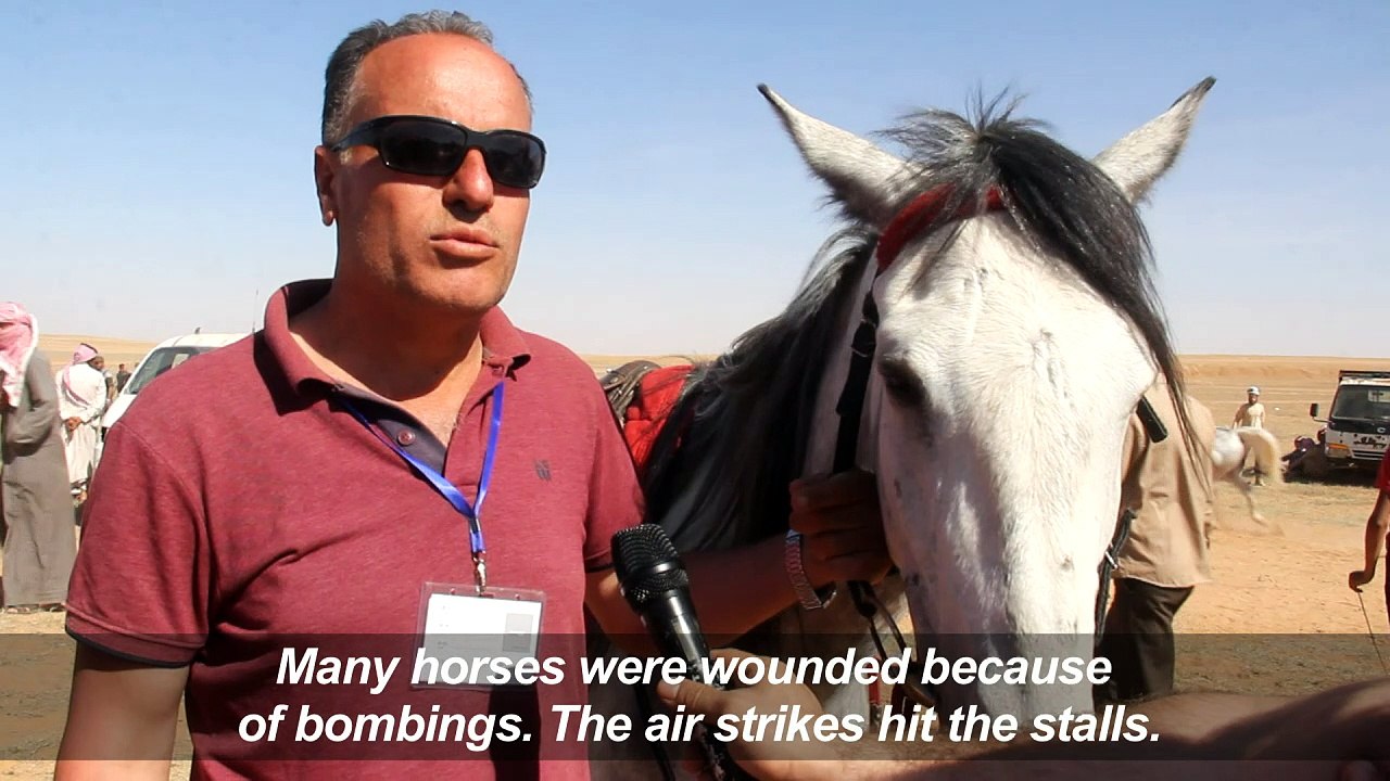 Rebel parts of Syria revive beloved Arabian horse races
