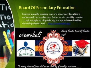 Quality Public Education Board Of Secondary Education
