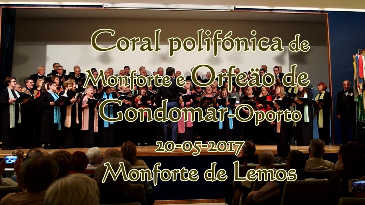 Coral de Monforte e Orfeon de Gondomar- 2017