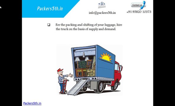 You can also browse through the Internet to get the best packers and movers for packing and shifting your belongings.
