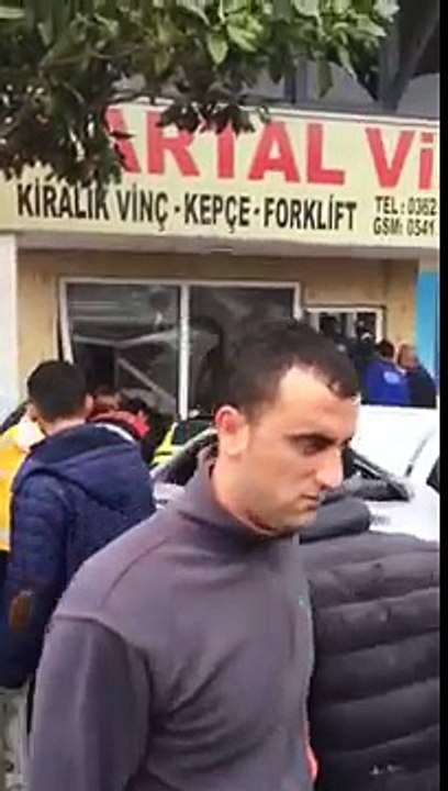 Bafra'da Kaza