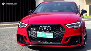 2017 Audi RS 3 SEDAN 400 HP   Walkaround EXTERIOR + INTERIOR CAR DESIGN [GOMMEBLOG]